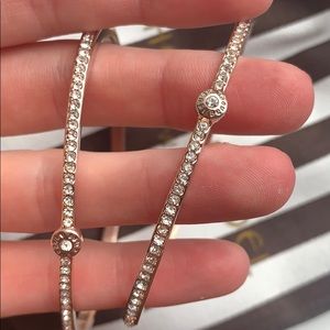 Rose Gold Henri Bendel Bangles